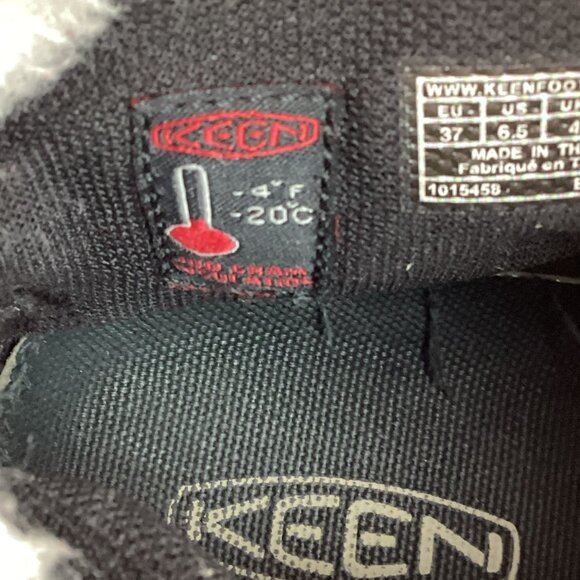 Keen Elsa Sherpa Lined Womens 6.5” Waterproof Winter Boots Wool Patterned Design - Picture 11 of 13